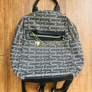 Black & Grey Juicy Couture Backpack